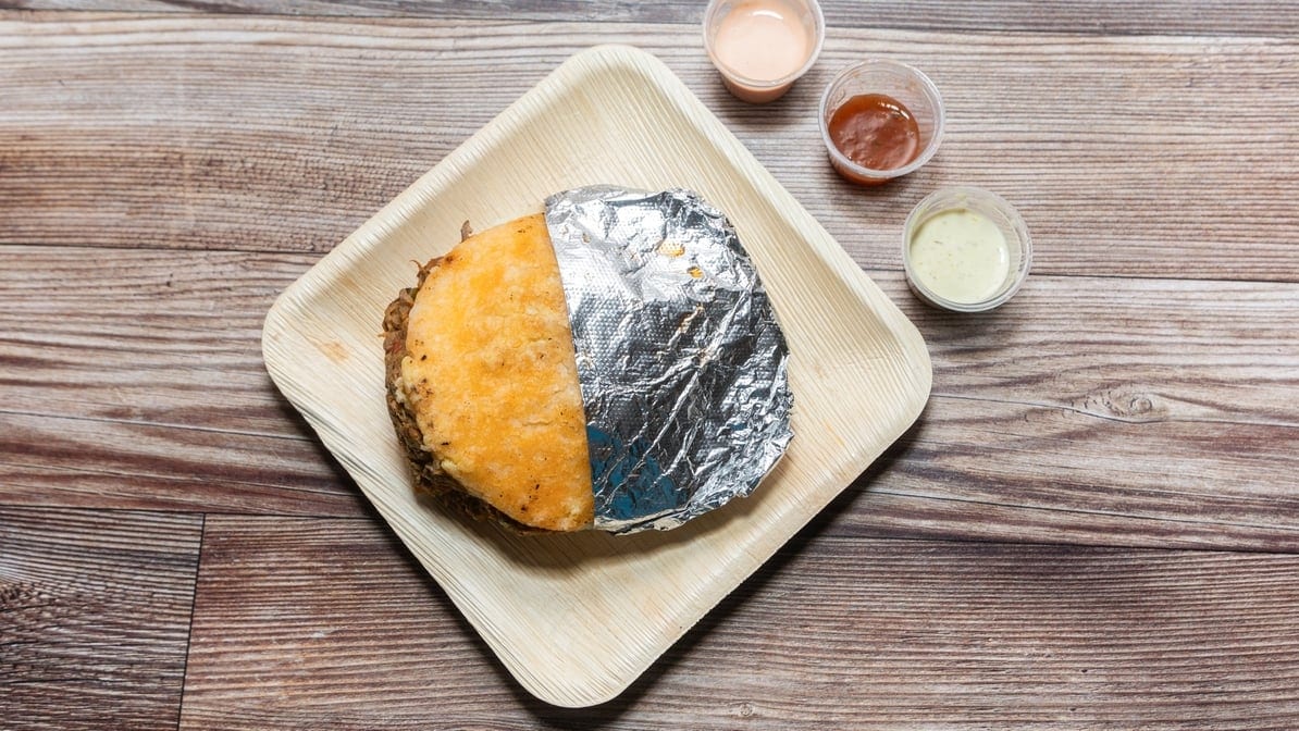 Arepa Mixta.